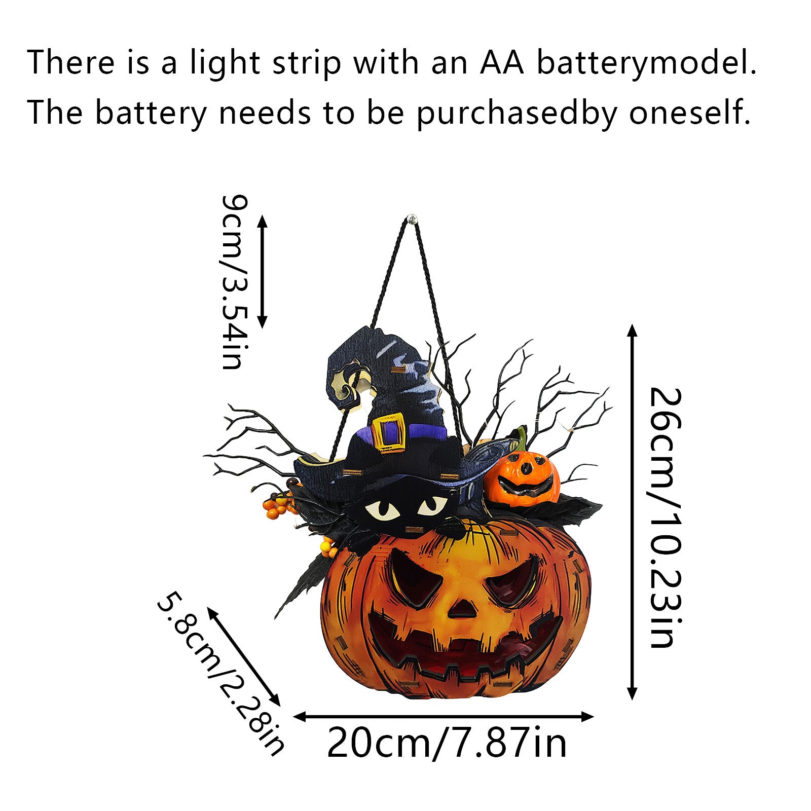 Wholesale  Pumpkin Cat Lantern